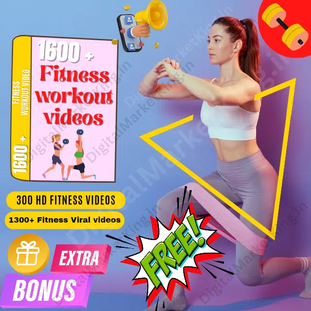 Free 1600+ Fitness Workout Viral videos