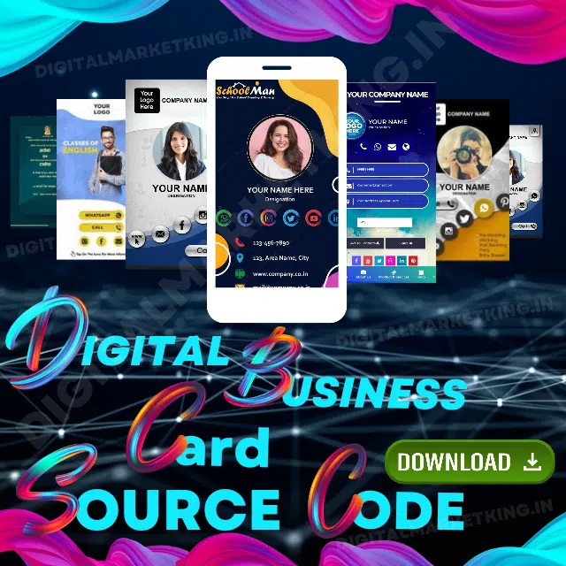 Digital business card and source code