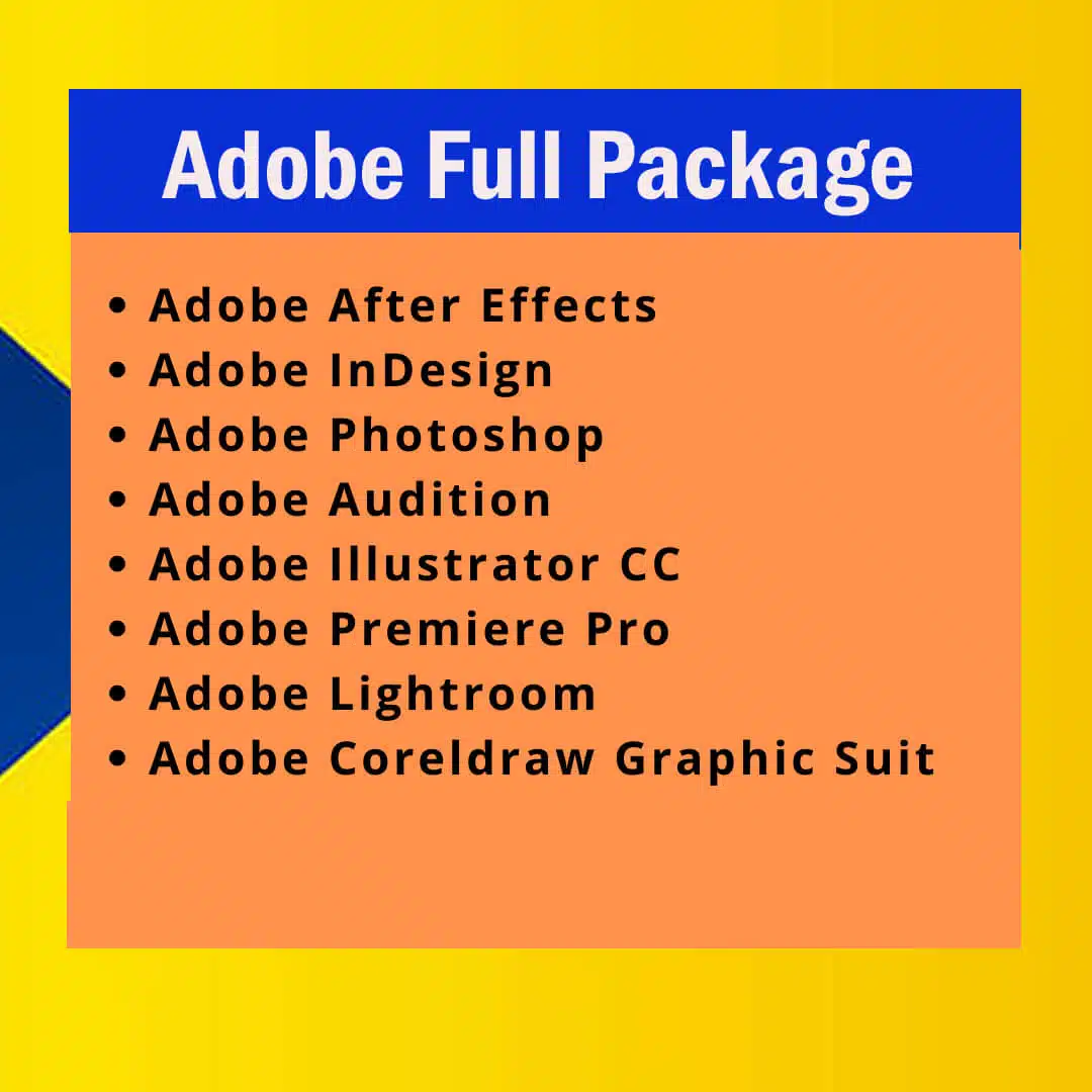 adobe full package