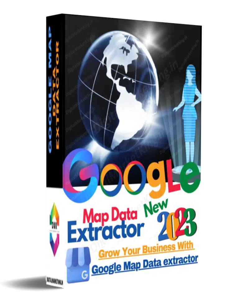 Google map data Extractor book