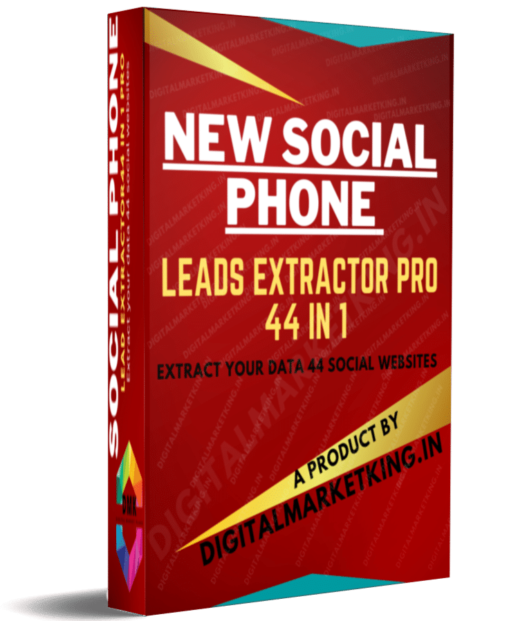 Social phone lead Extractor book