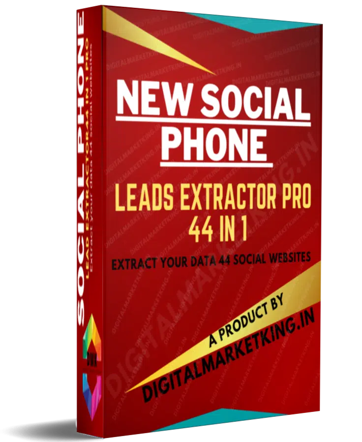 Social phone lead Extractor book