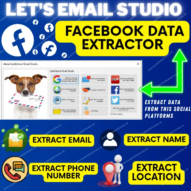 Let's email data extractor