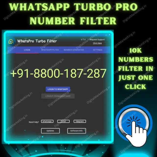 WhatsApp Turbo number filter